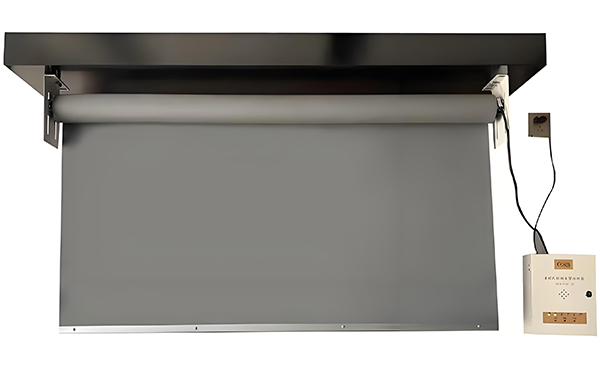 电动轮台挡烟垂壁 电动轮台挡烟垂壁