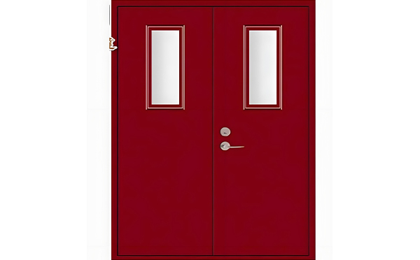 轮台木质防火门