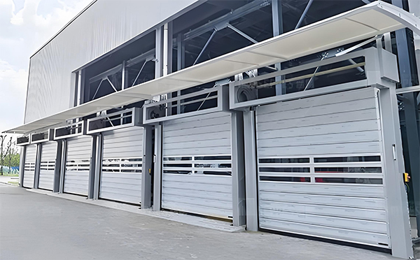 轮台快速轮台卷帘门防尘密封解决方案