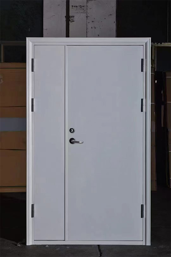 工业园区厂房完成轮台防火门系统建设