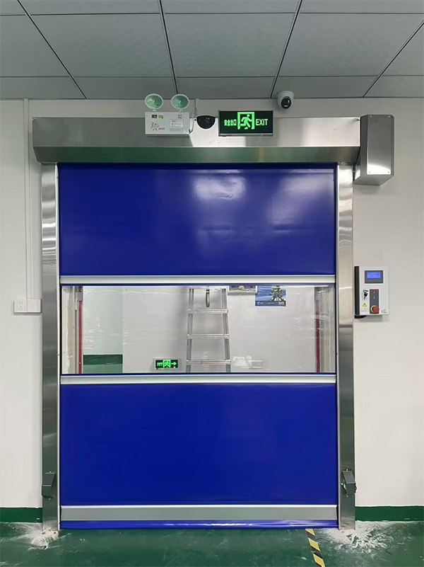 轮台快速轮台卷帘门在冷链物流仓储区的应用实践